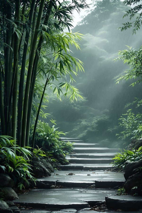 空山雨后 海报封面