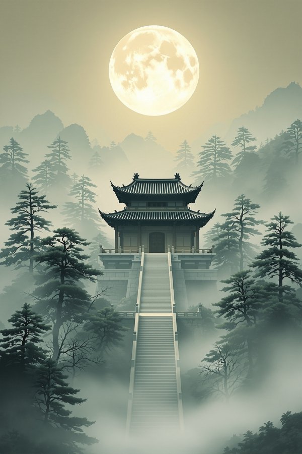 山寺月明 海报封面
